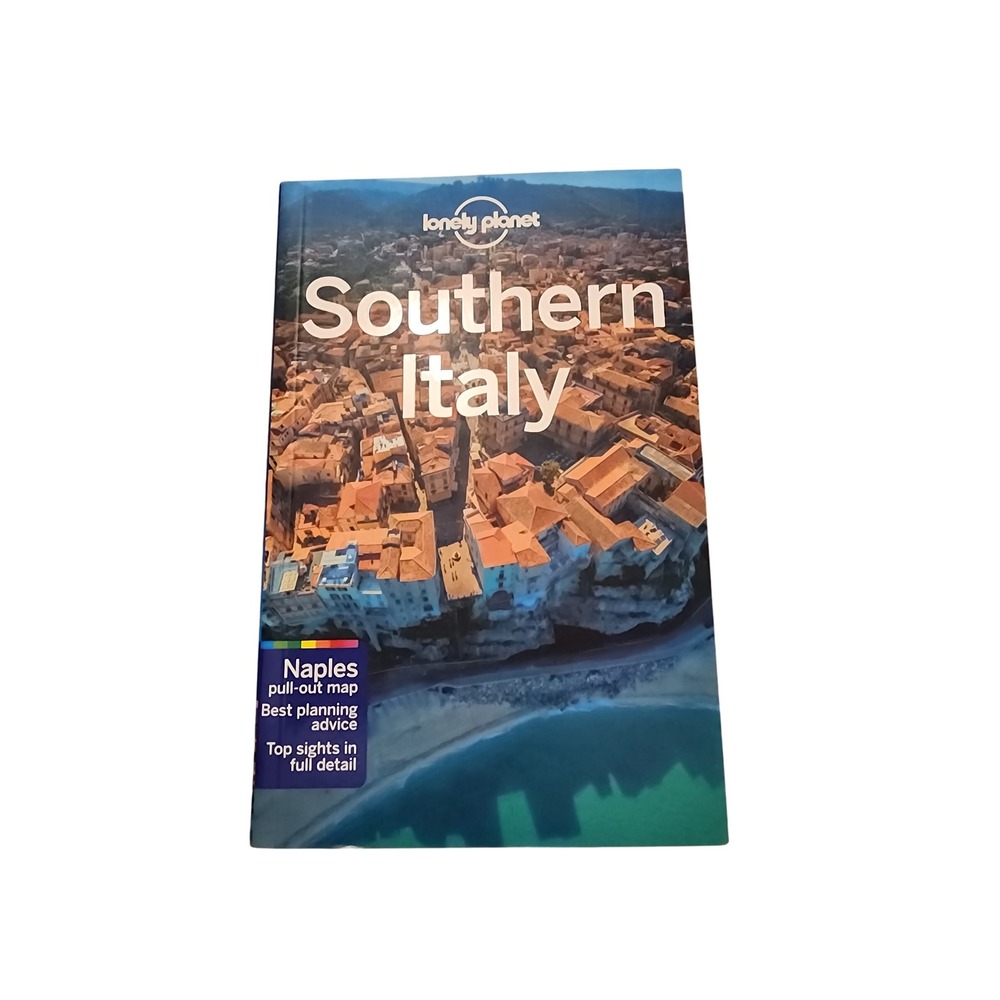Lonely Planet Southern Italy Travel Guide Book Naples‎ Pull Out Map